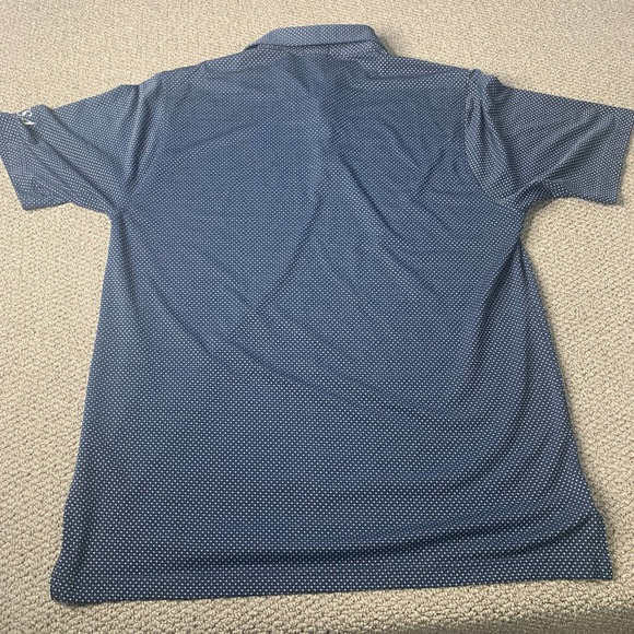 Fennec Mens Polo Shirt Size Large Blue Embroidered Short Sleeves Golf Pullover - Picture 5 of 11